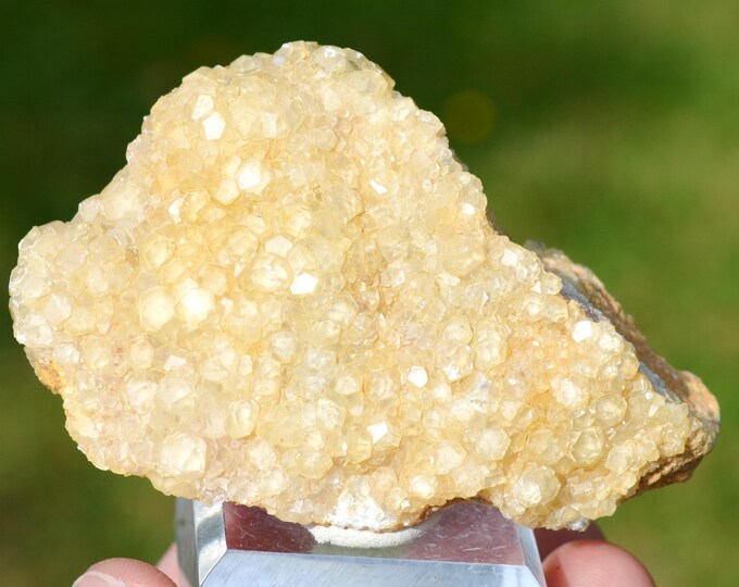 Calcite 128 grams - La Sambre quarry, Landelies, Montigny-le-Tilleul, Hainaut, Wallonia, Belgium