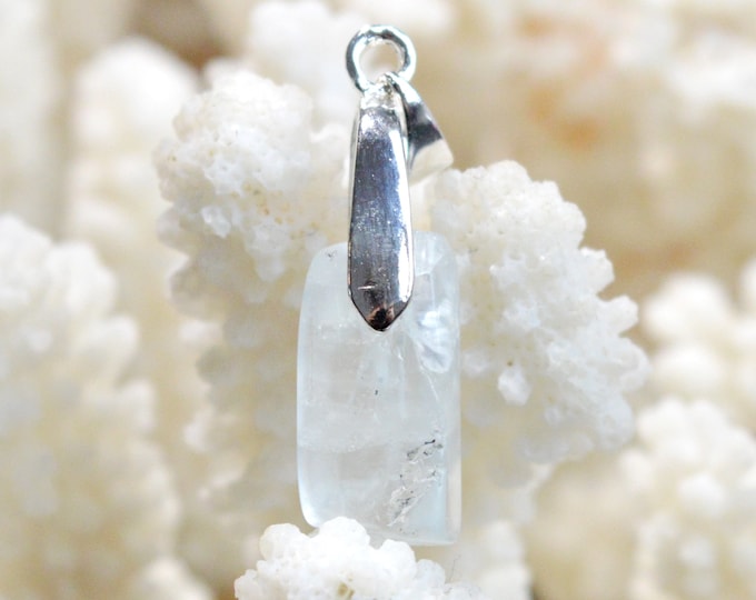 Aigue marine 14 carats - pendentif pierre naturelle - Pakistan / FA95