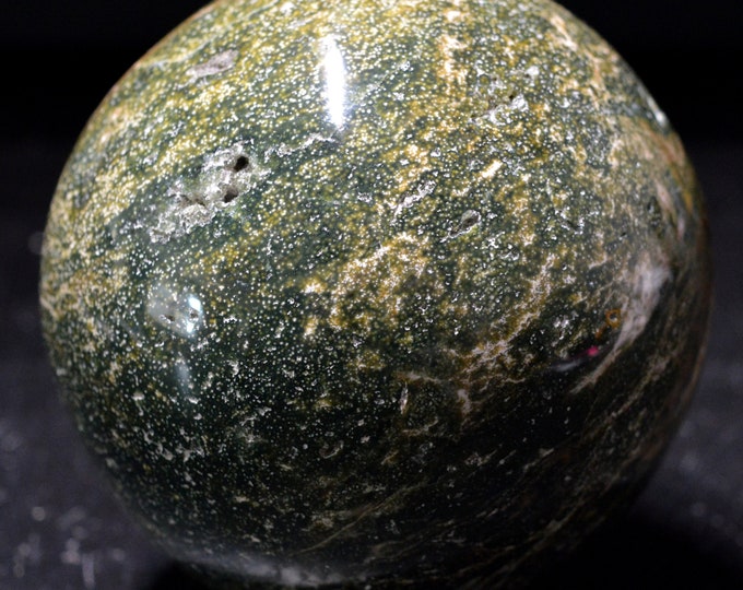 Sphere - Ocean jasper 1359 grams - Natural round ball ocean jasper - Madagascar