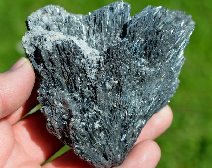 Stibnite & barite - 458 grams - Herja Mine, Baia Mare, Maramureș, Romania