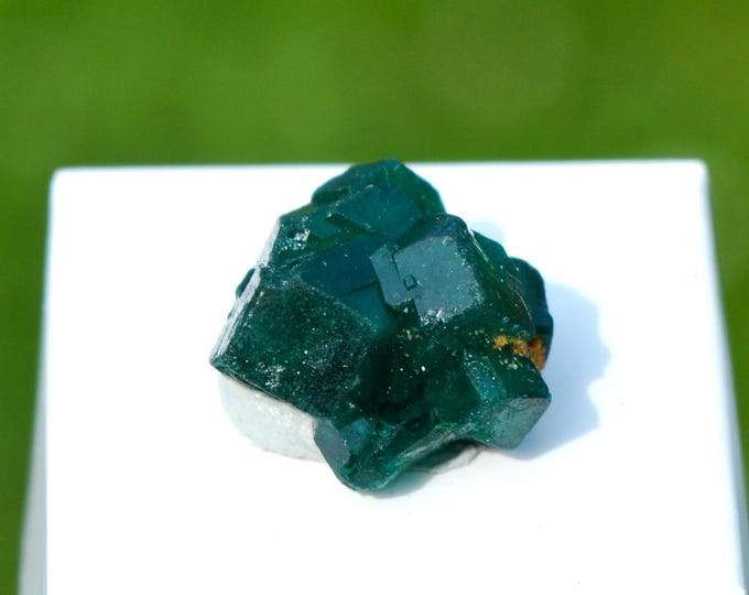 Dioptase 1.8 grams - Tantara Mine, Shinkolobwe, Kambove Territory, Haut-Katanga, DR Congo