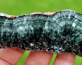 Seraphinite 50 grams - Korshunovskoye iron deposit, Zheleznogorsk, Irkutsk Oblast, Russia
