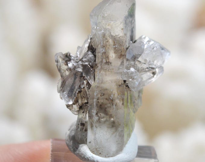 Gypsum 5 grams - Templeuve Quarry, Templeuve-en-Pévèle, Lille, North, Hauts-de-France, France