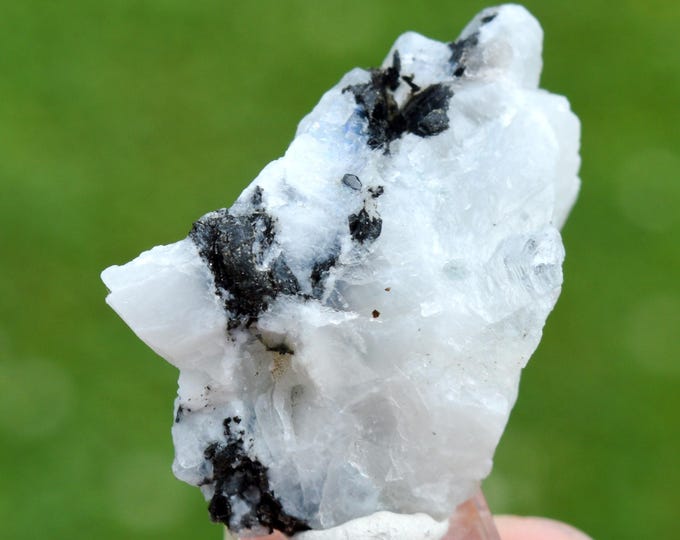 Albite var. Peristerite & Phlogopite 27 grams - Madagascar
