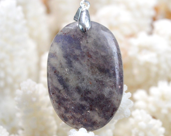 Cordiérite Iolite - 53 carats - pendentif cabochon pierre naturelle - Australie // DR70