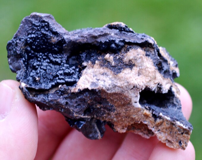 Goethite & Quartz 99 grams - Steingraben Mine, Urbès, Thann-Guebwiller, Haut-Rhin, Grand Est, France