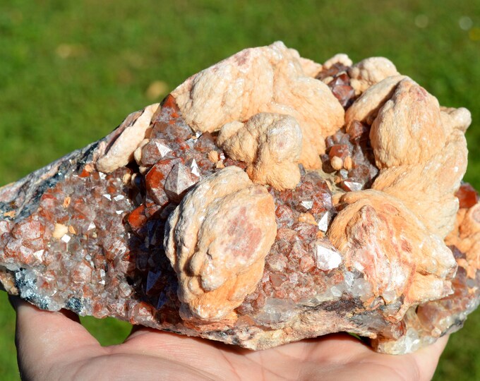 Baryte & Hematoid Quartz 2660 grams - Aouli, Mibladen, Aït Oufella Caïdat, Midelt Cercle, Midelt Province, Drâa-Tafilalet Region, Morocco