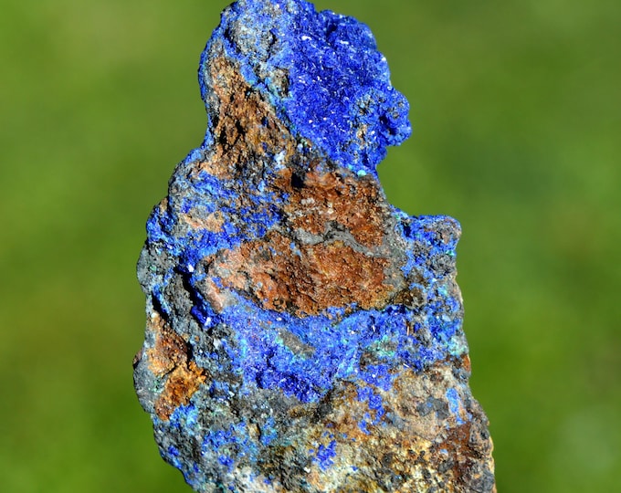 Azurite 40 grams - Touissit, Touissit-Bou Beker mining district, Jerada Province, Oriental Region, Morocco
