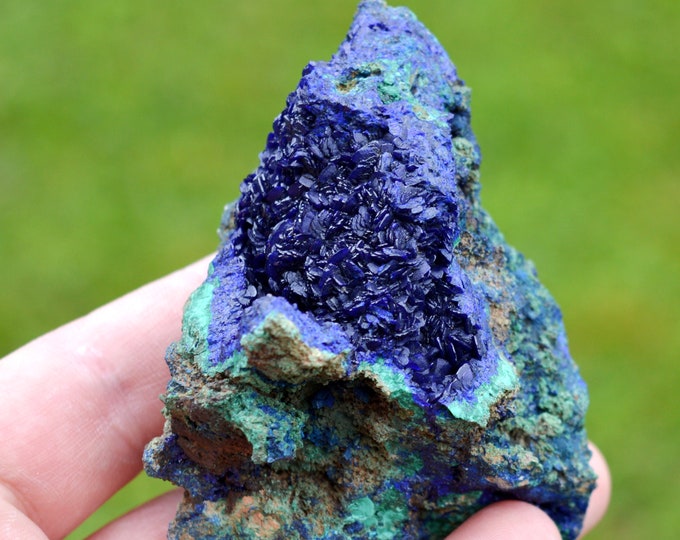 Azurite & malachite 259 grams - Liufengshan Mine, Guichi District, Chizhou, Anhui, China