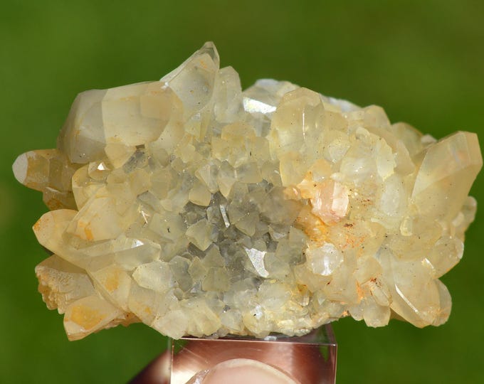 Calcite 69 grams - Limestone quarry, Limont-Fontaine, Maubeuge, Avesnes-sur-Helpe, Nord, Hauts-de-France, France