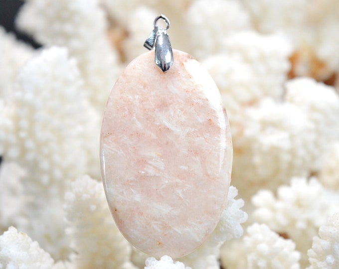 86 Carat Strawberry Quartz - Natural Gemstone Cabochon Pendant - South Africa // DS90