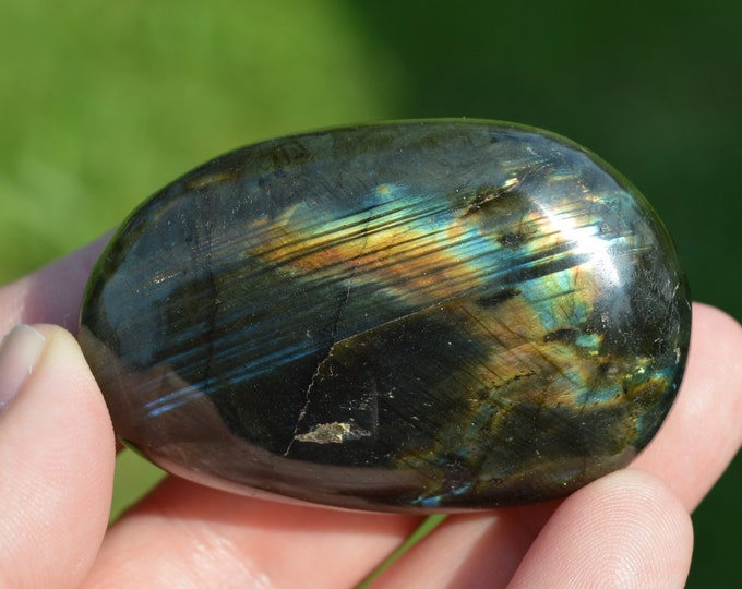 Pebble - Labradorite - Madagascar - 1 piece