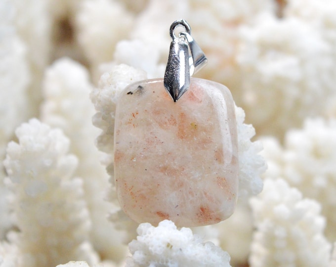 Pierre de soleil 25 carats - pendentif cabochon pierre naturelle - Inde / FN83