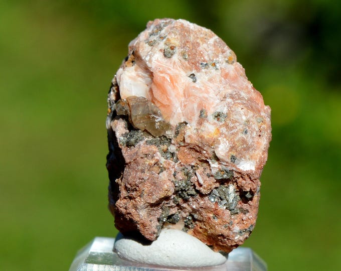 Cerussite & Baryte 25 grams - Les Dalles Mine, Mibladen mining district, Midelt Province, Drâa-Tafilalet Region, Morocco