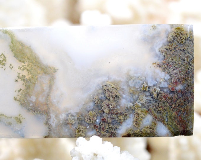 Agate paysage 59 carats - magnet aimant frigo - Indonésie // Ref S62