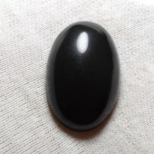 Obsidienne 52 carats - cabochon pierre naturelle - Mexique / FC34