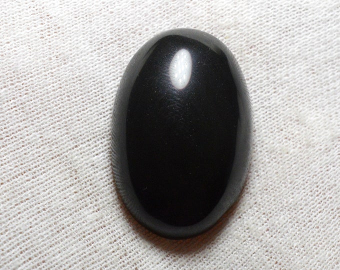 Obsidienne 52 carats - cabochon pierre naturelle - Mexique / FC34
