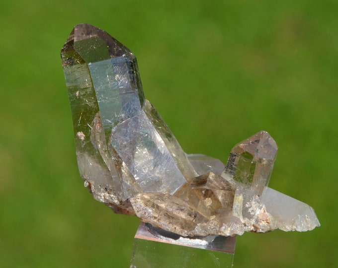 Smoky Quartz & Rutile 30 grams - Novo Horizonte, Bahia, Brazil