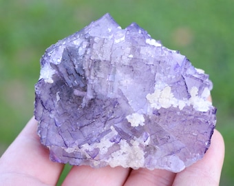 Fluorite & Strontianite 327 grams - Melchor Múzquiz, Múzquiz Municipality, Coahuila, Mexico