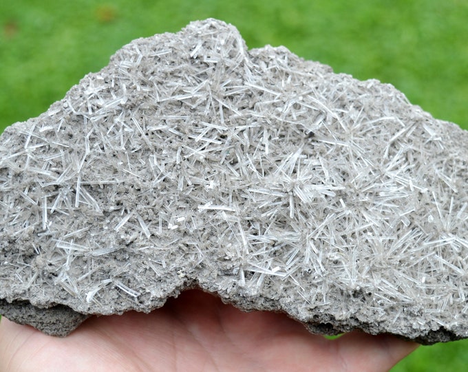 Gypsum 850 grams - Salt mine, Hall valley, Absam, Innsbruck-Land District, Tyrol, Austria