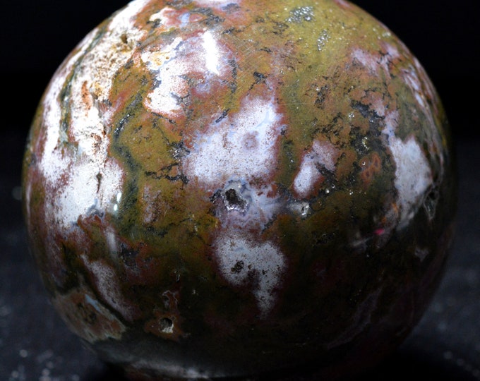 Sphere - Ocean jasper 1515 grams - Natural round ball ocean jasper - Madagascar