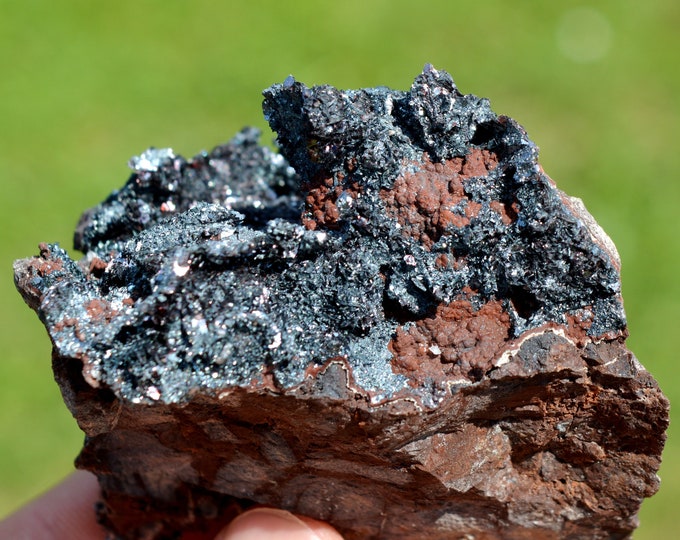Hematite 238 grams - Saphoz, Esmoulières, Faucogney-et-la-Mer, Haute-Saône, Burgundy-Franche-Comté, France