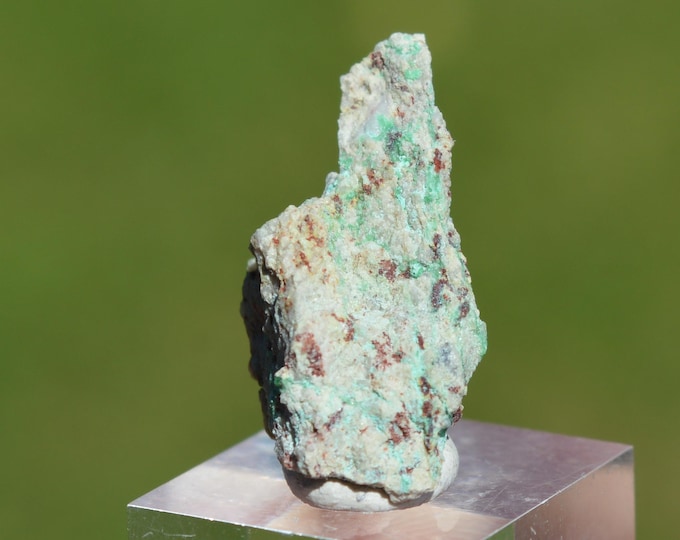 Natrochalcite & Leightonite 2.5 grams - Chuquicamata Mine, Chuquicamata District, Calama, El Loa Province, Antofagasta, Chile