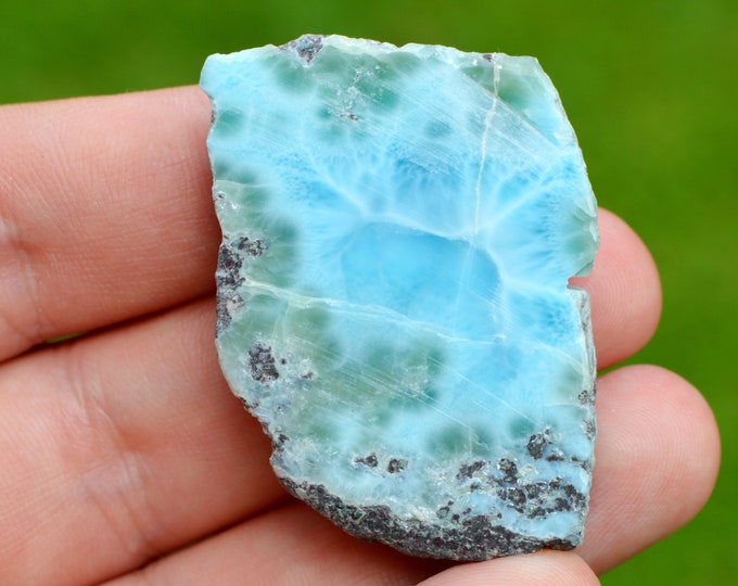 Pectolite var. Larimar 34 grams - Filipinas Larimar Mine, Los Checheses, Sierra de Baoruco, Barahona Province, Dominican Republic