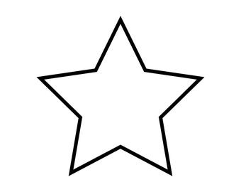 Star Outline SVG Files, Star Cut Files, Star Vector Files, Star Vector, Star Clip Art