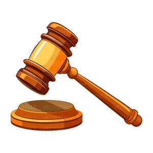 Court Gavel Clip Art - Etsy