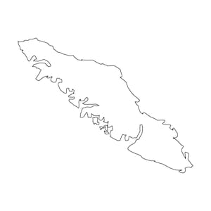 Vancouver Island kaartoverzicht Ai, Eps, Pdf, Svg, Jpeg, Png-bestanden - direct downloaden