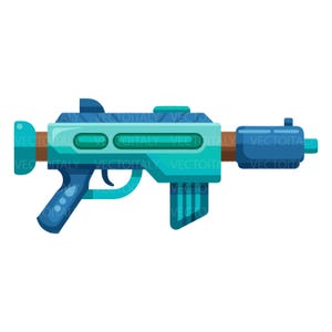 Water Gun SVG, Blaster, Pistol, Squirt Gun, Let's Get Soaked, Birthday Bash Clipart, Print and Cut File, Stencil, Silhouette, pdf, png, jpg