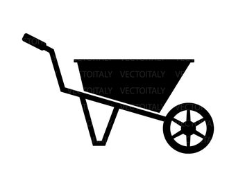 Schubkarre SVG, Schubkarre png, Schubkarre Clipart, Schubkarre Cricut, Schubkarre SVG