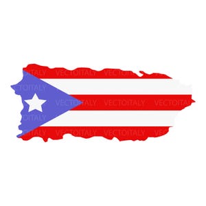 Puerto Rico SVG, Puerto-Rica-Flagge, Puerto Rico Inselkarte, Puerto Rico PNG, Sublimation, ClipArt, sofortiger digitaler Download