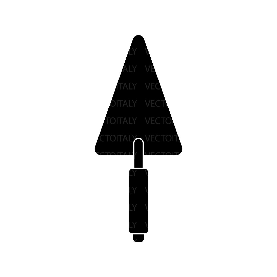 Construction Trowel, Cut Files for Cricut, Clip Art Silhouette eps, Svg ...