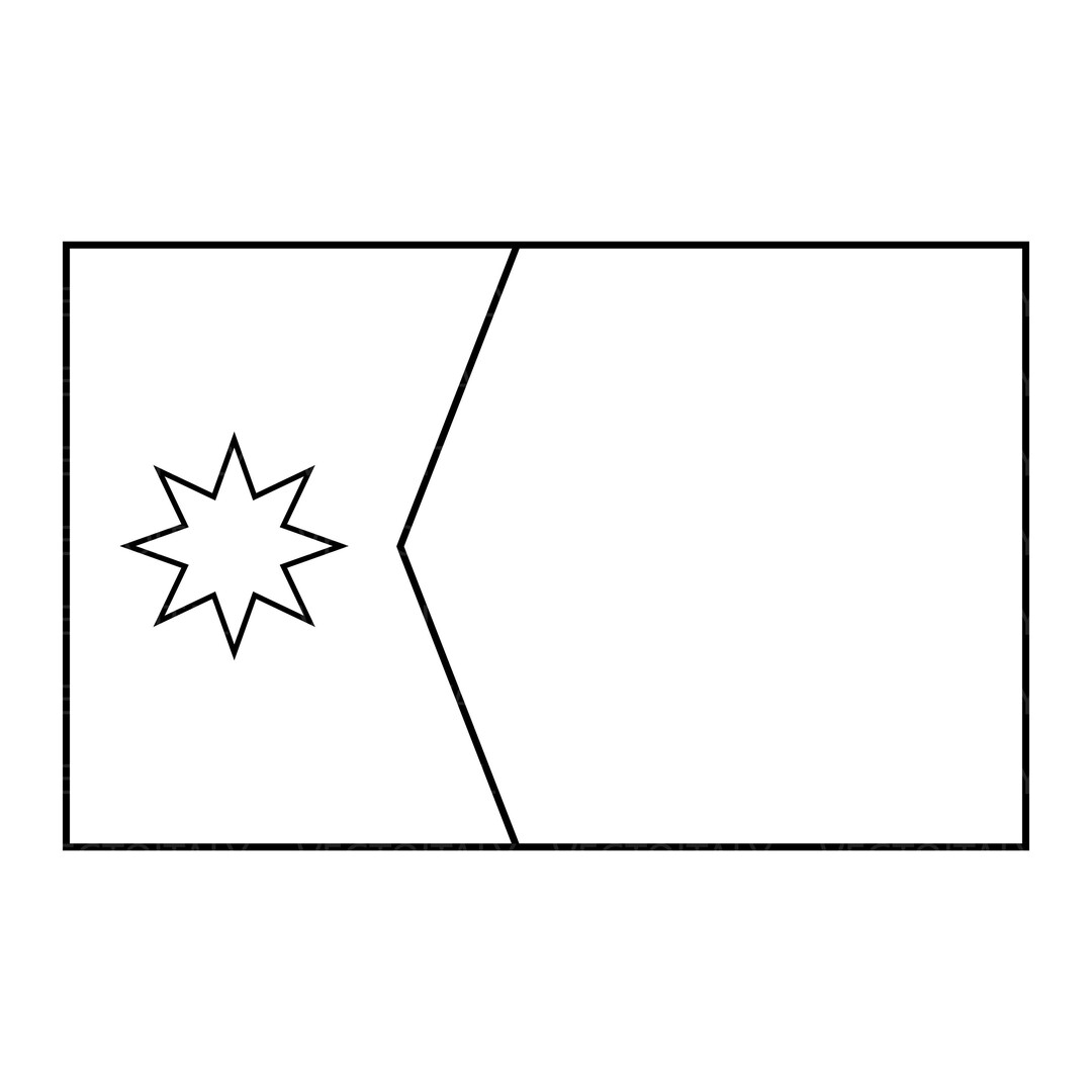 Minnesota Flag Outline SVG File | MN State Flag Transparent | North ...