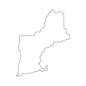 New England Karte Umriss Svg, New England Svg, Staaten Svg, New England Png, New England Png, New England Clipart