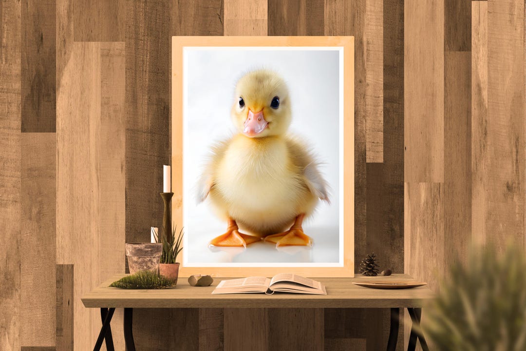 Baby Duck Wall Art Print ~ Farm Animal Nursery Decor ~ Printable ...