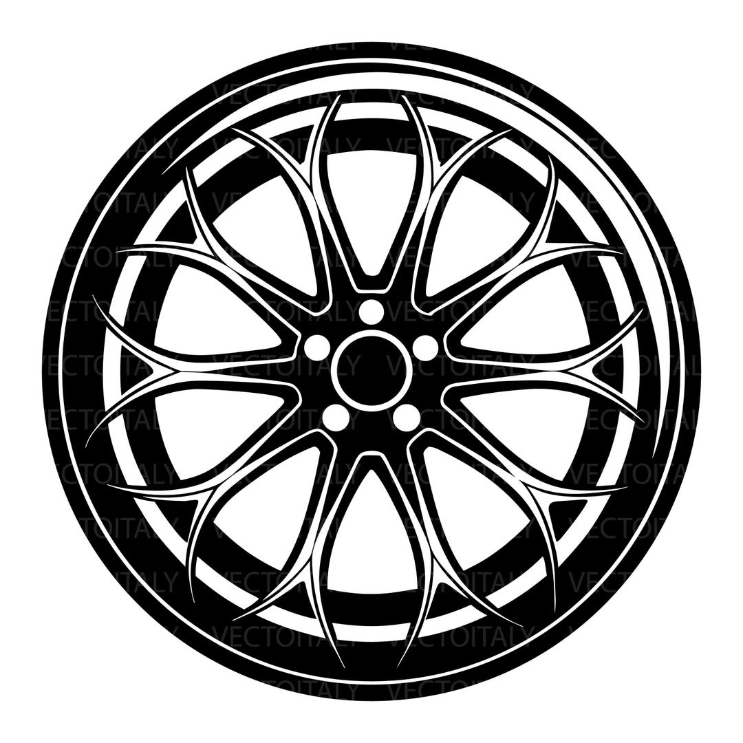 Ford Racing Rim Svg Car Rim Svg, Car Svg, Car Mechanic Svg, Car Rim Pdf, Car Rim Png, Car ...
