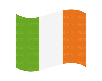 Ireland svg, Ireland flag svg, ireland flag png, irish flag colors svg, ireland flag vector, flag cut file, cricut silhouette cut file