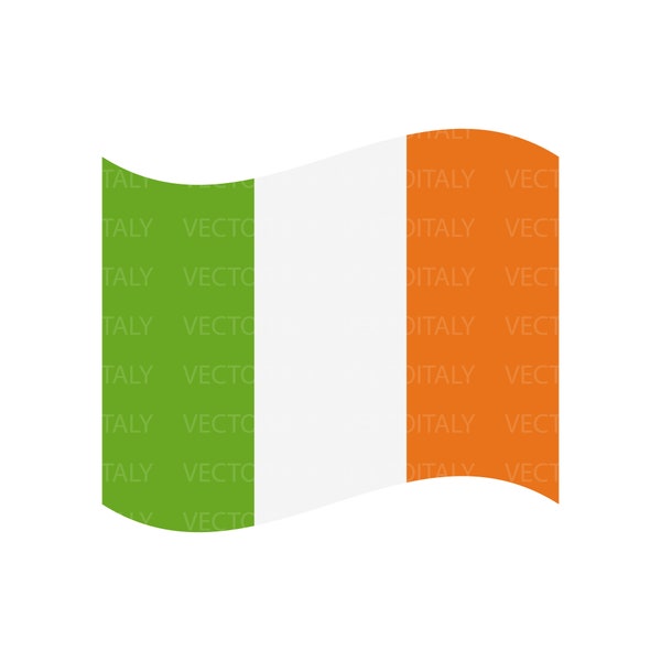 Ireland svg, Ireland flag svg, ireland flag png, irish flag colors svg, ireland flag vector, flag cut file, cricut silhouette cut file