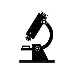 Microscope Magnify Medical Lab Testing Laboratory Research Instrument Microscopy Doctor Nurse ClipArt digital download eps,pdf,png,jpeg,svg
