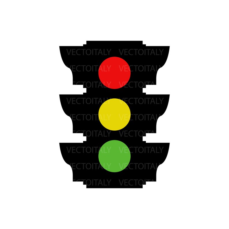 Minimal Traffic Light, Street Light Intersection Svg svg, Pdf, Eps, Png ...