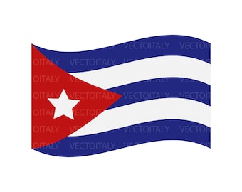 Cuba Flag svg, Cuban flag svg (svg, pdf, eps, png) Cut Files for Cricut, Silhouette, etc. Commercial Use