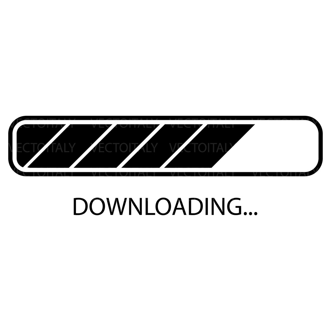 Downloading SVG - Loading Bar Svg, Downloading Silhouette Svg, Progress ...