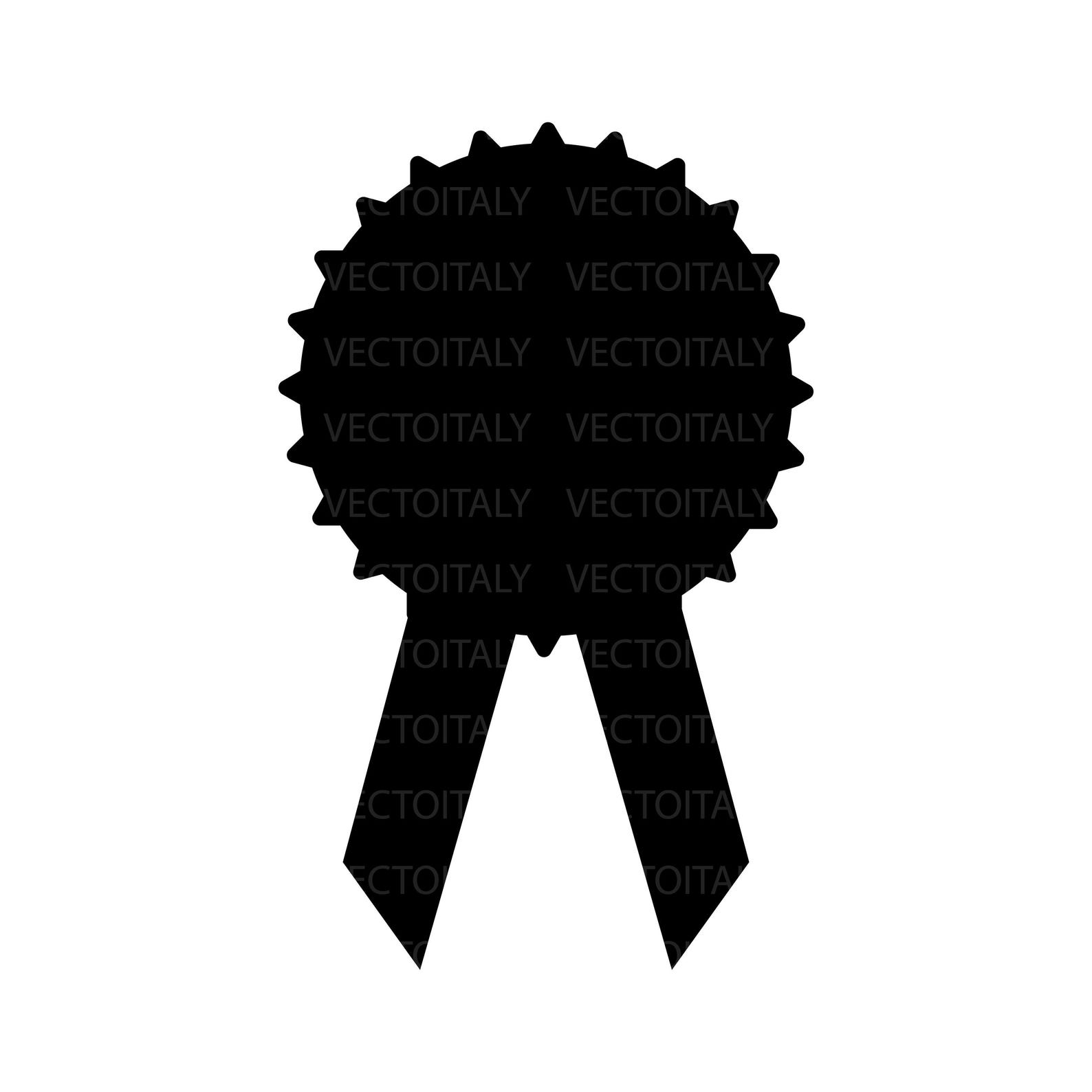 Award Svg, Ribbon Svg, Laser Cut File, Svg Pdf Png, Award Ribbon Svg ...