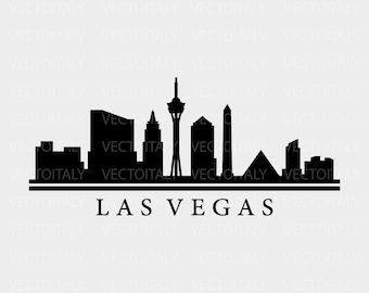 Las Vegas Skyline - Etsy