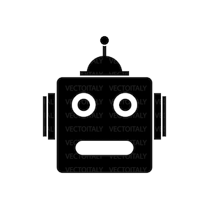 Robot SVG File, Robot PDF, Robot Png, Robot Head Svg, Classic Robot Svg, Vintage Robot Svg, Robot Cartoon, Robot SVG Files,
