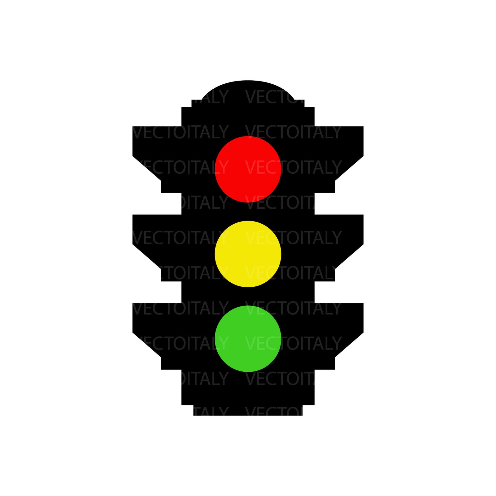 Minimal Traffic Light, Street Light Intersection Svg (svg, Pdf, Eps ...
