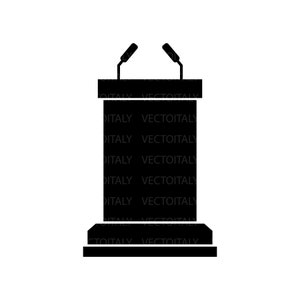 Podio Etapa Pedestal Ganador Conferencia Lectura Plataforma de Predicación Ceremonia Competir ,SVG ,PNG Clipart Vector Cricut Corte Corte